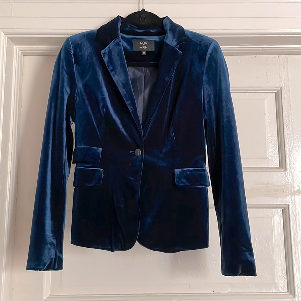 Velvet blazer
